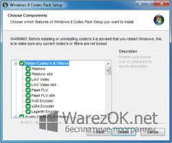Windows 8 Codec Pack 2.0.5