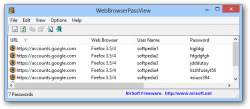 WebBrowserPassView 1.70