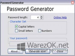Password Generator 1.25