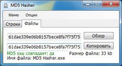 MD5 Hasher 2.8