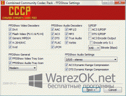 Combined Community Codec Pack ( CCCP ) 2015-10-18