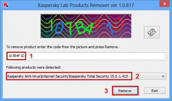Kaspersky Lab products Remover 1.0.1064