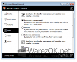 Windows Firewall Control 4.8.3.0