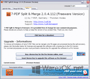7-PDF Split & Merge 2.7.0